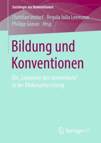 Imagen de portada: Bildung und Konventionen 9783658233006