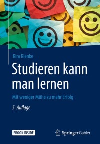 Imagen de portada: Studieren kann man lernen 5th edition 9783658234140