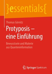 Immagine di copertina: Protyposis – eine Einführung 9783658234935