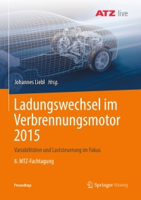 Cover image: Ladungswechsel im Verbrennungsmotor 2015 9783658235239