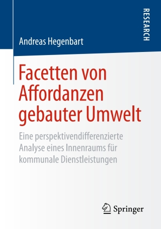 Cover image: Facetten von Affordanzen gebauter Umwelt 9783658235314