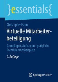 صورة الغلاف: Virtuelle Mitarbeiterbeteiligung 2nd edition 9783658235642