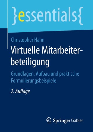 Cover image: Virtuelle Mitarbeiterbeteiligung 2nd edition 9783658235642