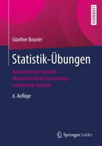 Imagen de portada: Statistik-Übungen 6th edition 9783658236342