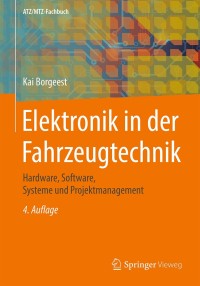 Imagen de portada: Elektronik in der Fahrzeugtechnik 4th edition 9783658236632