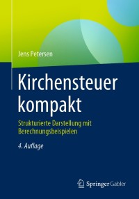 Omslagafbeelding: Kirchensteuer kompakt 4th edition 9783658236830