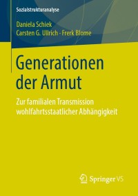 Imagen de portada: Generationen der Armut 9783658237110