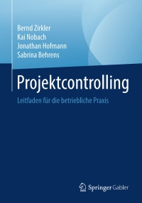 Cover image: Projektcontrolling 9783658237134