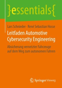 Cover image: Leitfaden Automotive Cybersecurity Engineering 9783658237684