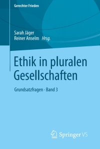 Omslagafbeelding: Ethik in pluralen Gesellschaften 9783658237905
