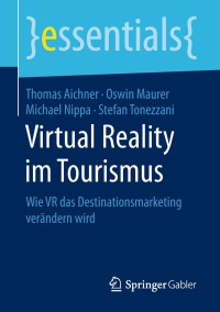 Cover image: Virtual Reality im Tourismus 9783658238643