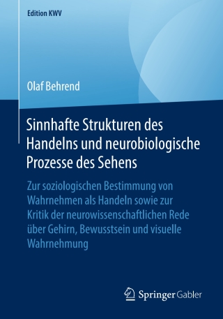 Cover image: Sinnhafte Strukturen des Handelns und neurobiologische Prozesse des Sehens 9783658238896