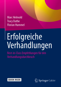 Cover image: Erfolgreiche Verhandlungen 9783658239688