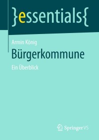 Imagen de portada: Bürgerkommune 9783658241674