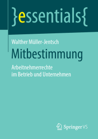 Cover image: Mitbestimmung 9783658241735