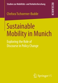 Immagine di copertina: Sustainable Mobility in Munich 9783658241797