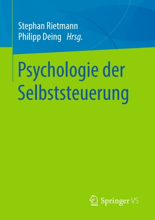 Cover image: Psychologie der Selbststeuerung 9783658242107