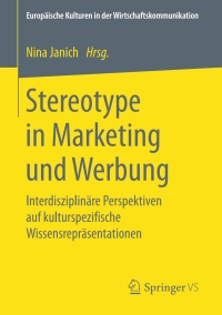 Cover image: Stereotype in Marketing und Werbung 9783658242169