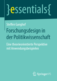 Omslagafbeelding: Forschungsdesign in der Politikwissenschaft 9783658242596