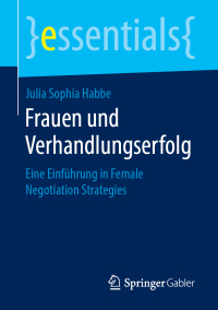 Cover image: Frauen und Verhandlungserfolg 9783658244064