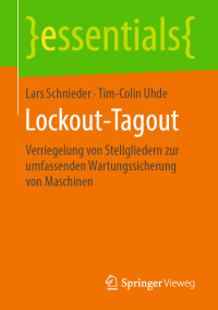 Omslagafbeelding: Lockout-Tagout 9783658244187