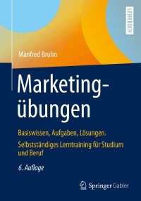 Cover image: Marketingübungen 6th edition 9783658244637