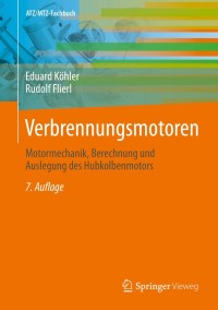 Imagen de portada: Verbrennungsmotoren 7th edition 9783658245405