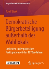 Cover image: Demokratische Bürgerbeteiligung außerhalb des Wahllokals 9783658246150