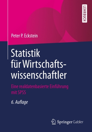 Cover image: Statistik für Wirtschaftswissenschaftler 6th edition 9783658247973