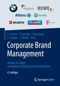 Cover image: Corporate Brand Management 4th edition 9783658248994