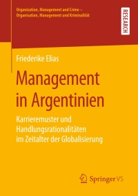 Cover image: Management in Argentinien 9783658250324