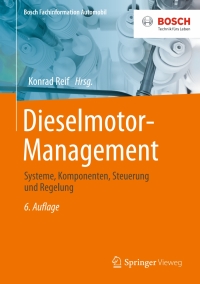 Cover image: Dieselmotor-Management 6th edition 9783658250713