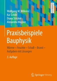 Imagen de portada: Praxisbeispiele Bauphysik 5th edition 9783658251697