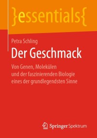 Cover image: Der Geschmack 9783658252137