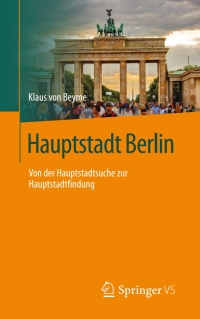 Imagen de portada: Hauptstadt Berlin 9783658252571