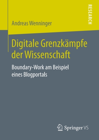 Cover image: Digitale Grenzkämpfe der Wissenschaft 9783658252977