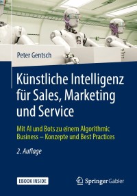 Imagen de portada: Künstliche Intelligenz für Sales, Marketing und Service 2nd edition 9783658253752