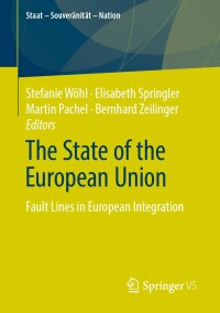 صورة الغلاف: The State of the European Union 9783658254186