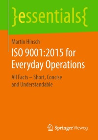 Cover image: ISO 9001:2015 for Everyday Operations 9783658255497