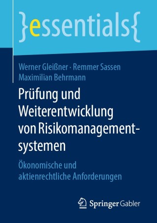 Titelbild: Prüfung und Weiterentwicklung von Risikomanagementsystemen 9783658255664