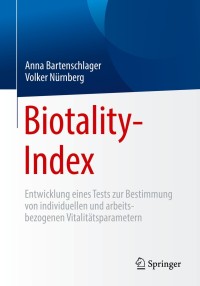Cover image: Biotality-Index 9783658255763