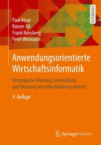 Cover image: Anwendungsorientierte Wirtschaftsinformatik 9th edition 9783658255800
