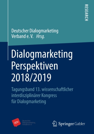 Cover image: Dialogmarketing Perspektiven 2018/2019 9783658255824