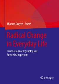 Cover image: Radical Change in Everyday Life 9783658256456