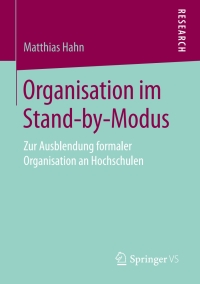 Titelbild: Organisation im Stand-by-Modus 9783658256760