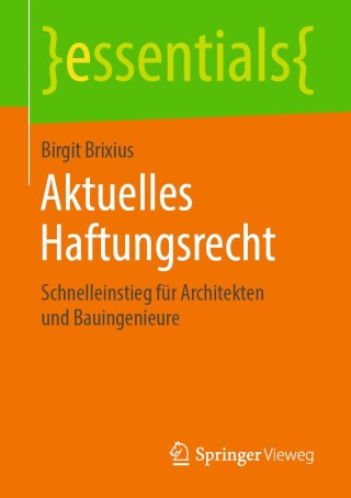 Imagen de portada: Aktuelles Haftungsrecht 9783658257170
