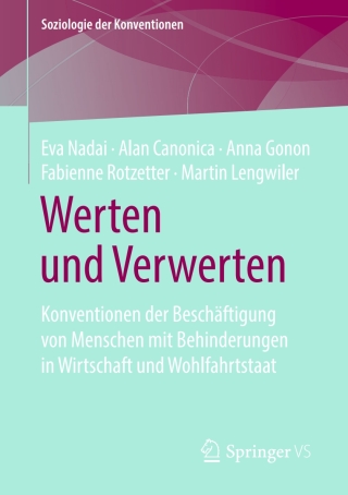 Omslagafbeelding: Werten und Verwerten 9783658257255