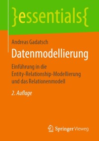 Cover image: Datenmodellierung 2nd edition 9783658257293