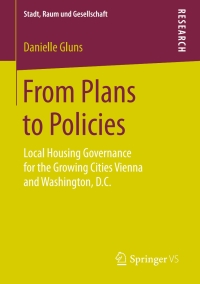 Cover image: From Plans to Policies 9783658257538