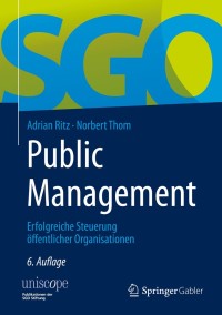 Imagen de portada: Public Management 6th edition 9783658258740